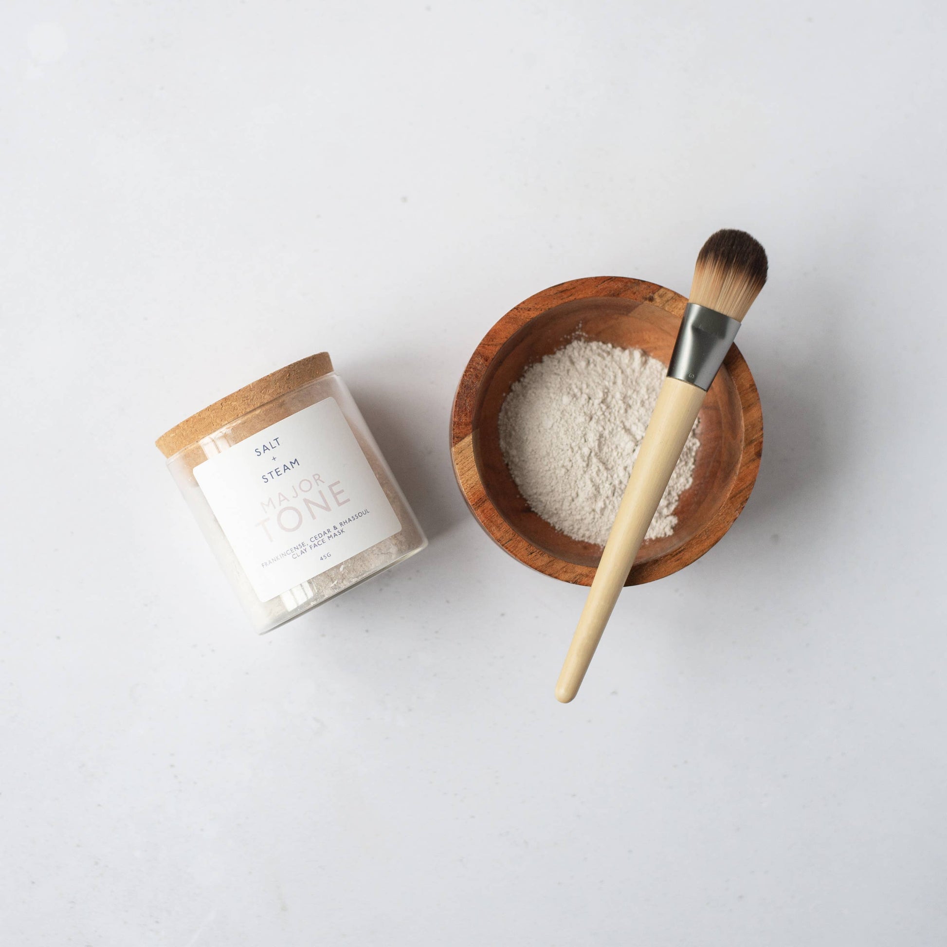 Major Tone - Frankincense & Cedarwood Clay Face Mask 45g