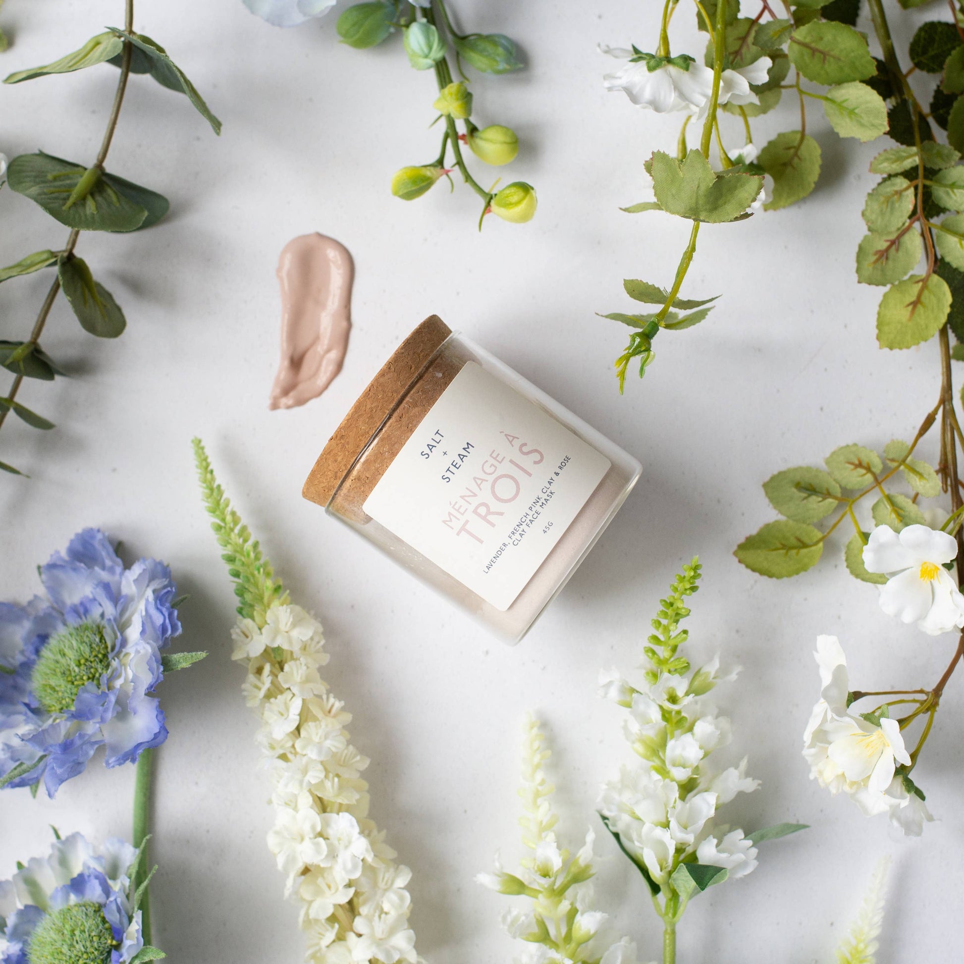 Ménage à Trois - Rose & Lavender Clay Face Mask 45g