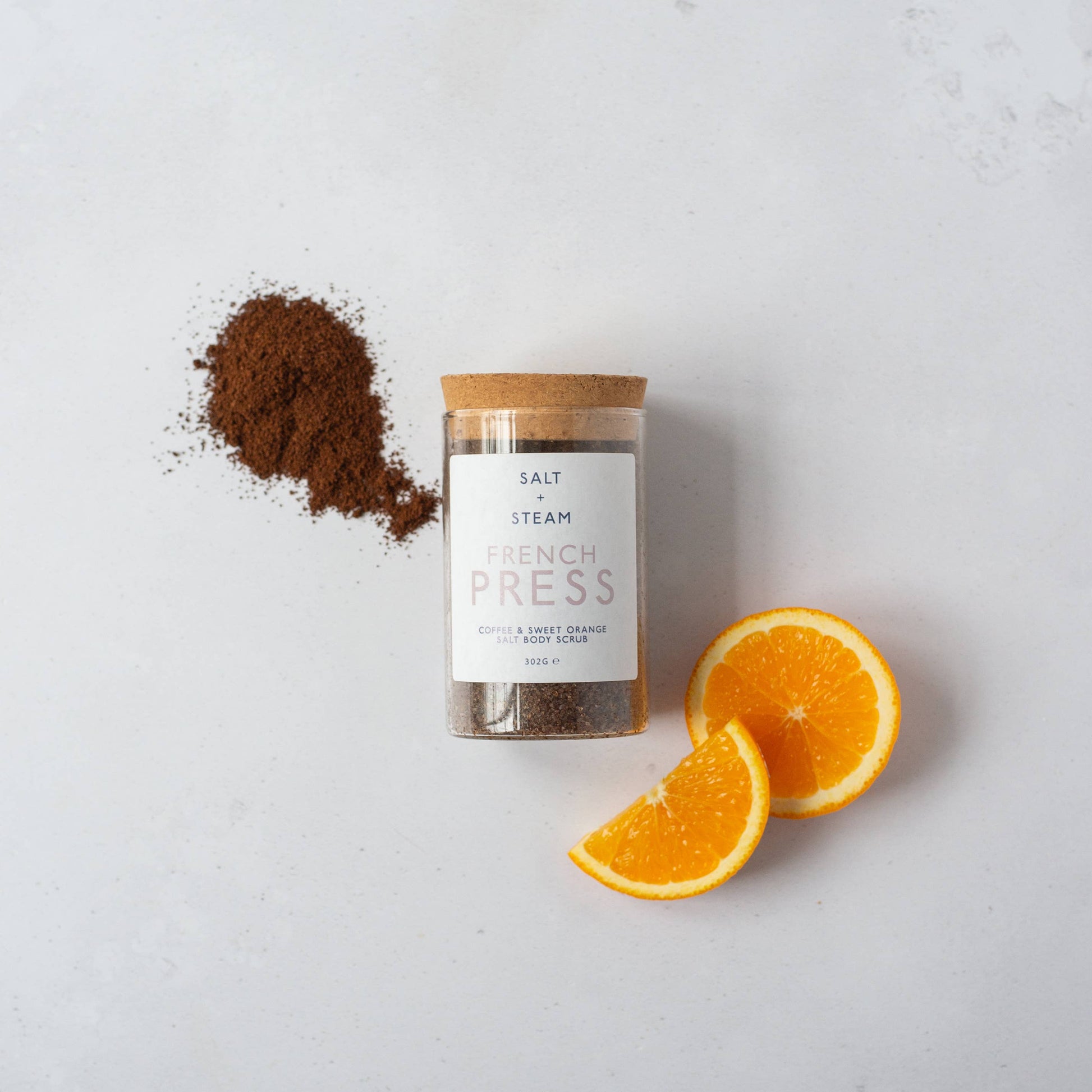 French Press - Coffee & Orange Body Scrub 302g