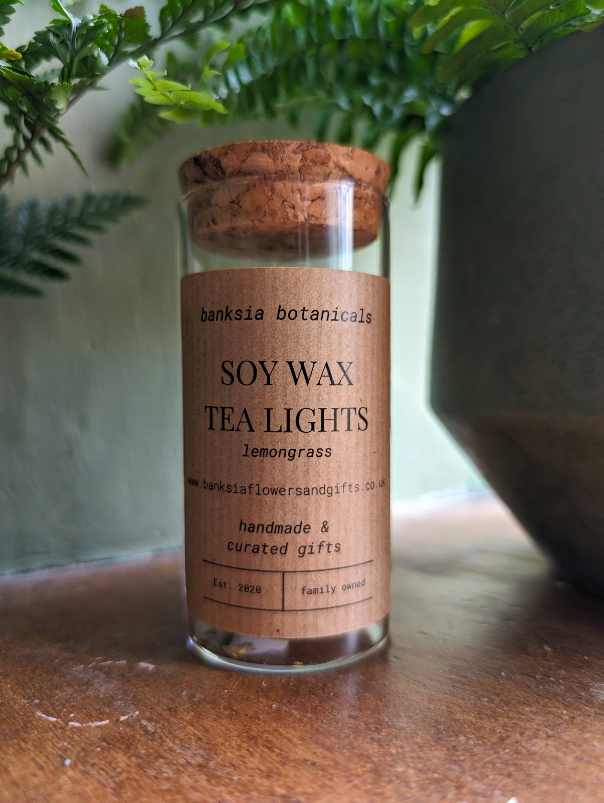Lemongrass Soy Wax Tealights