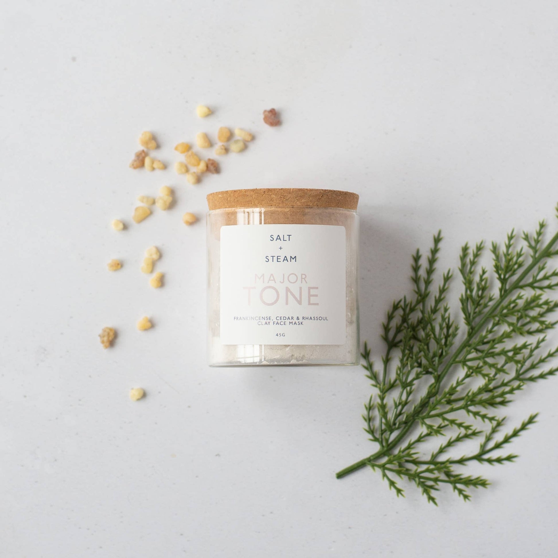 Major Tone - Frankincense & Cedarwood Clay Face Mask 45g