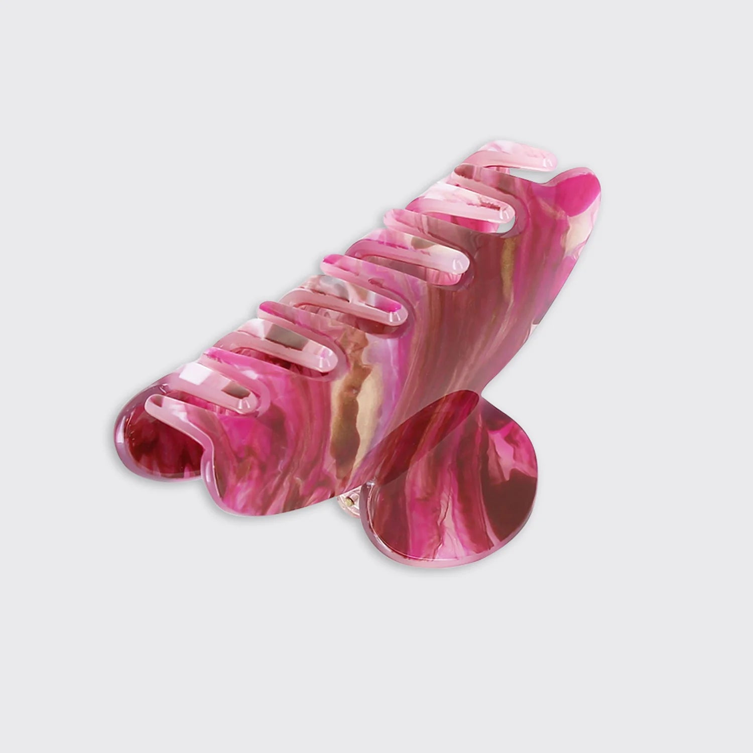 Medium Claw Clip - Raspberry