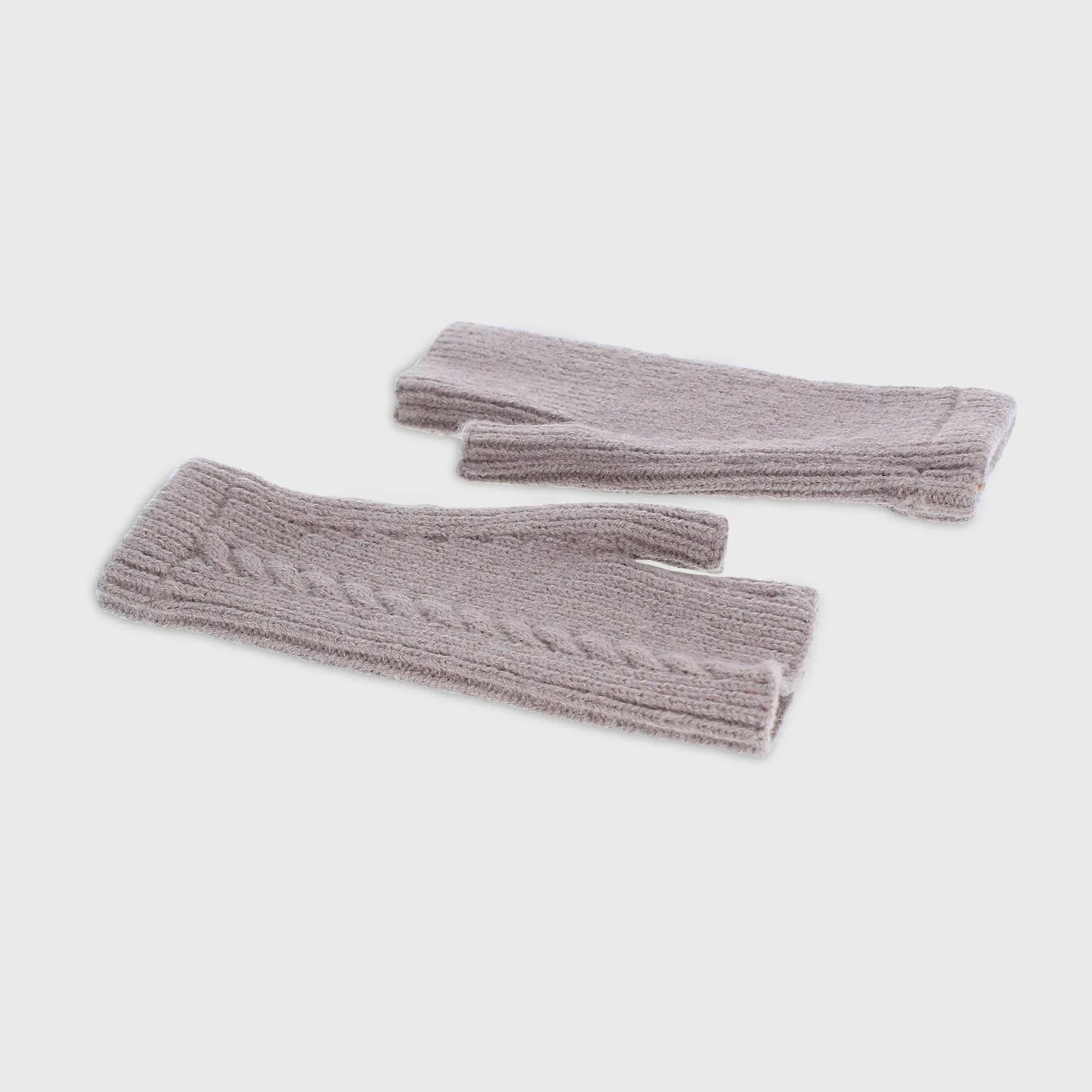 Millie Mae Fingerless Gloves- Mocha