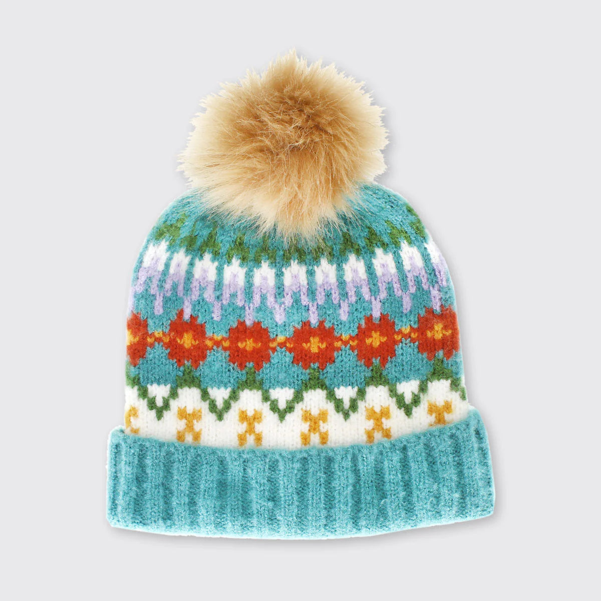 Millie Mae- Blue Bobble Hat