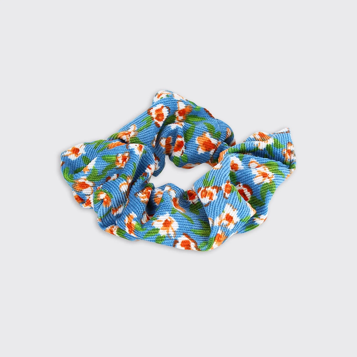 Millie Mae Betty Cord Scrunchie- Egg Shell