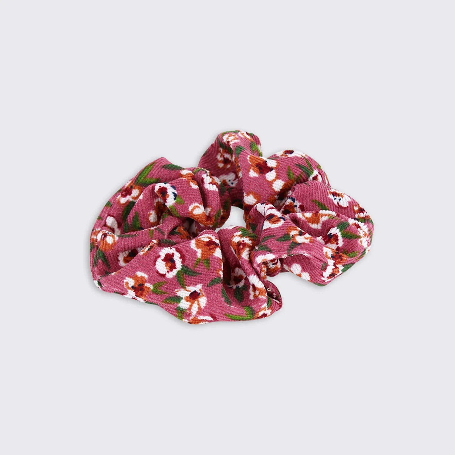 Millie Mae Betty Cord Scrunchie - Raspberry