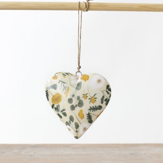Floral Heart Hanging Decoration