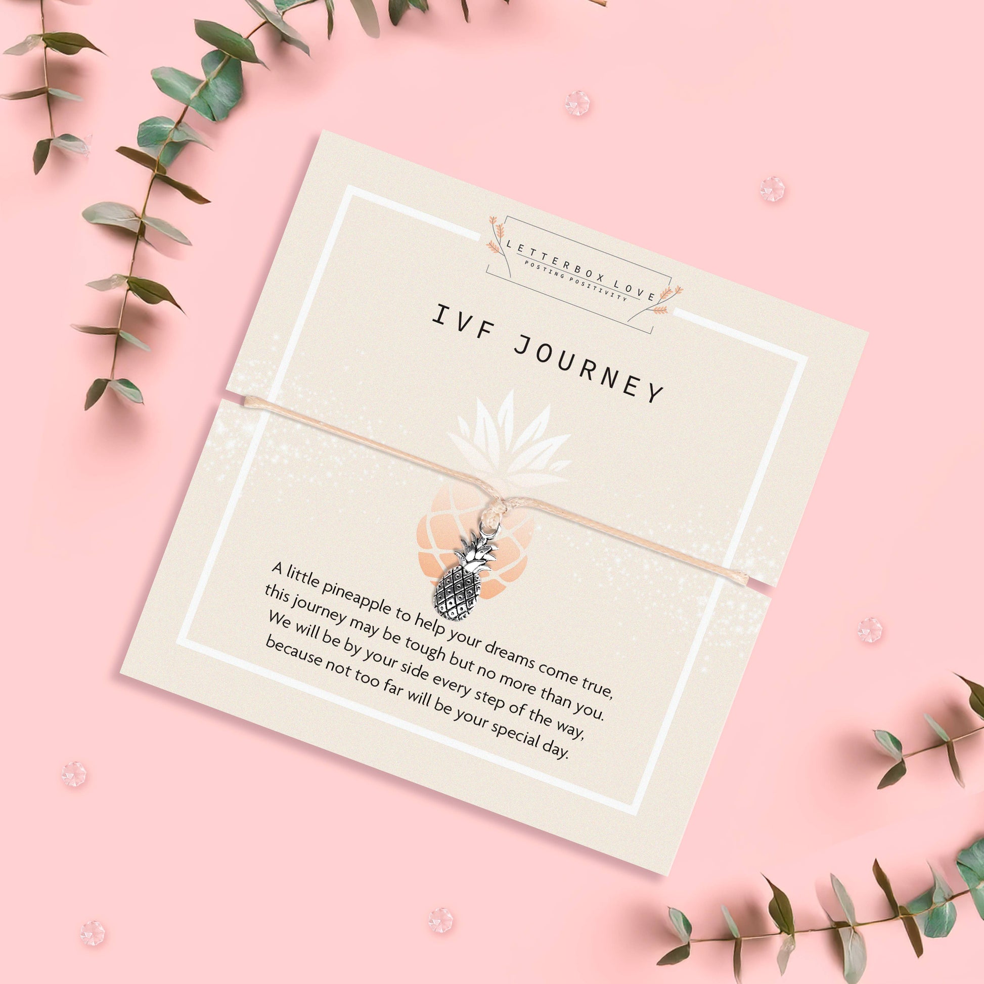 IVF Pineapple Journey Bracelet