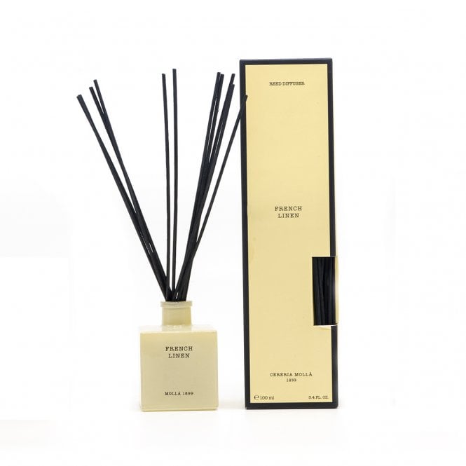 Cereria Mollá 100ml premium reed diffuser- french linen