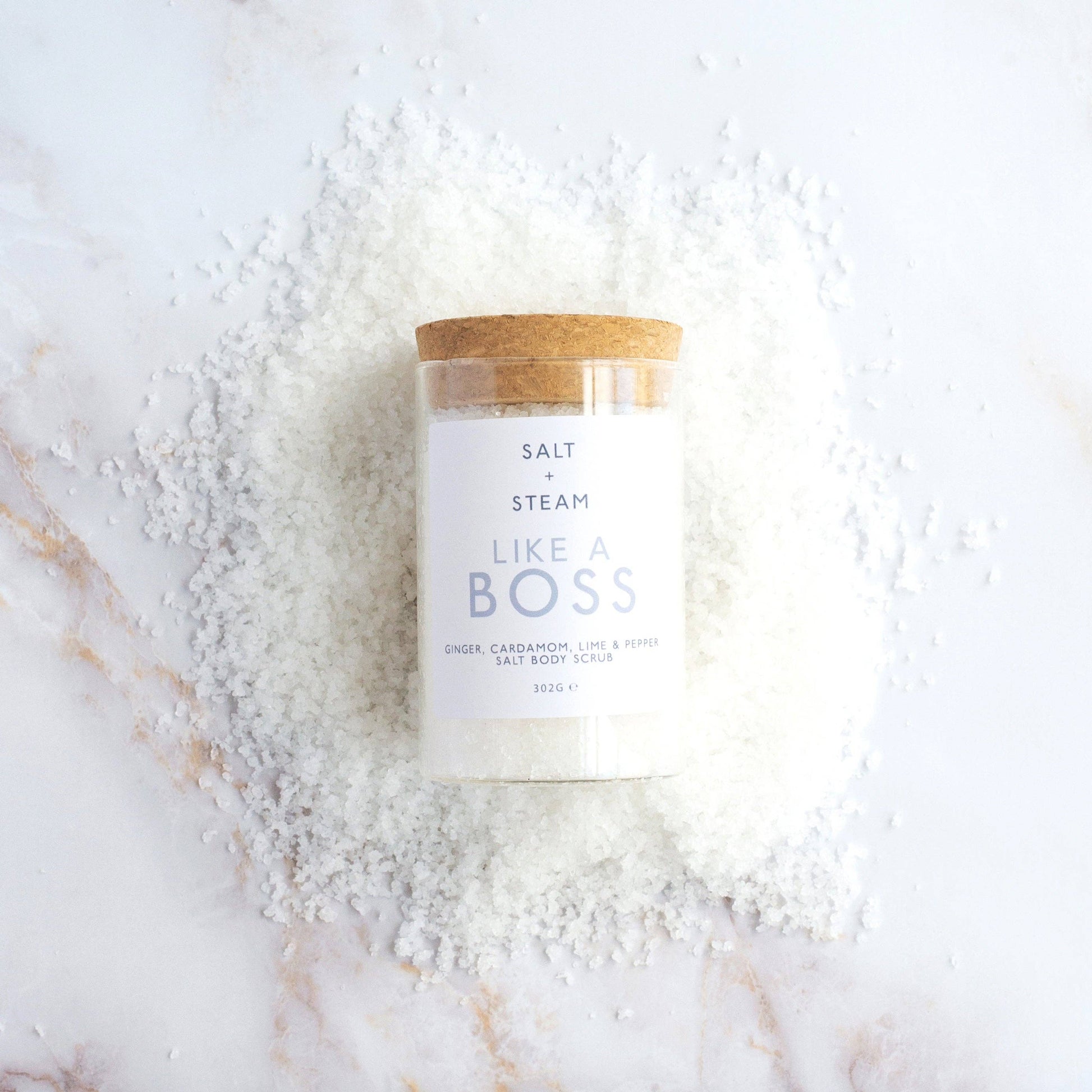Like A Boss - Ginger, Cardamon & Lime Body Scrub 302g