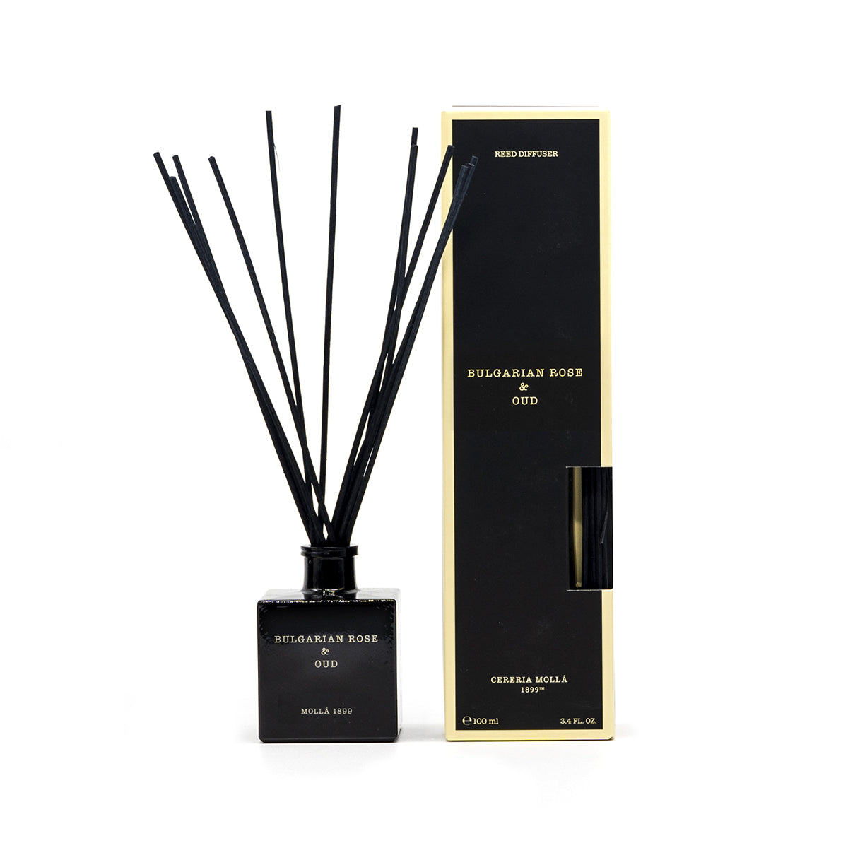 Cereria Mollá 100ml Premium Reed Diffuser - Bulgarian Rose & OUD