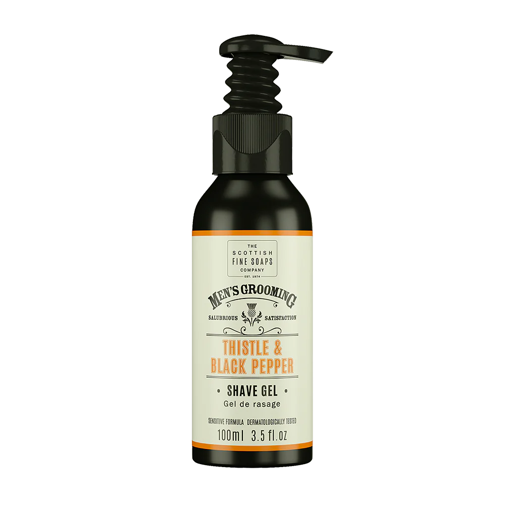 Men's Thistle & Black Pepper Shave Gel