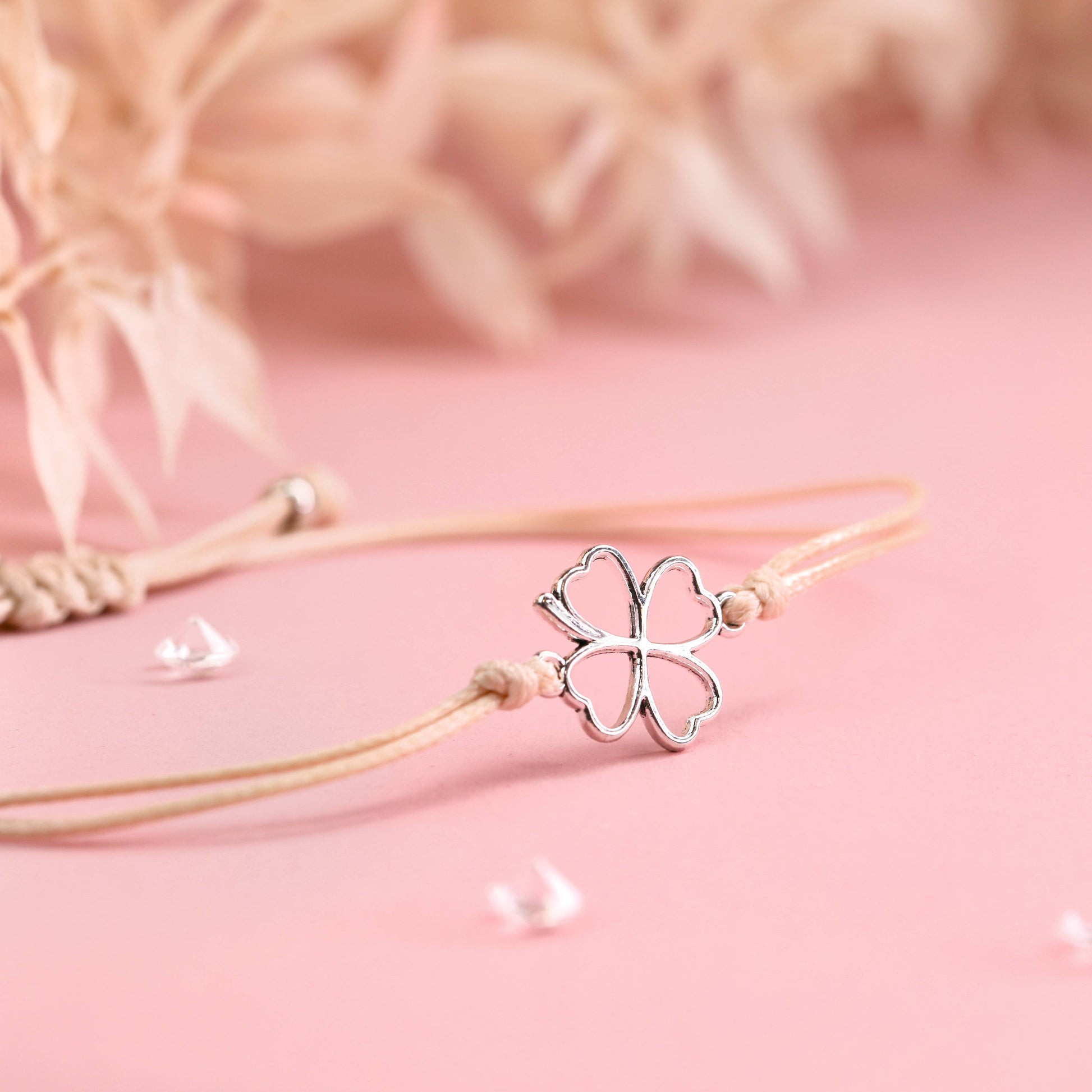 You've Got This Bracelet - Four-Leaf Clover Charm Bracelet