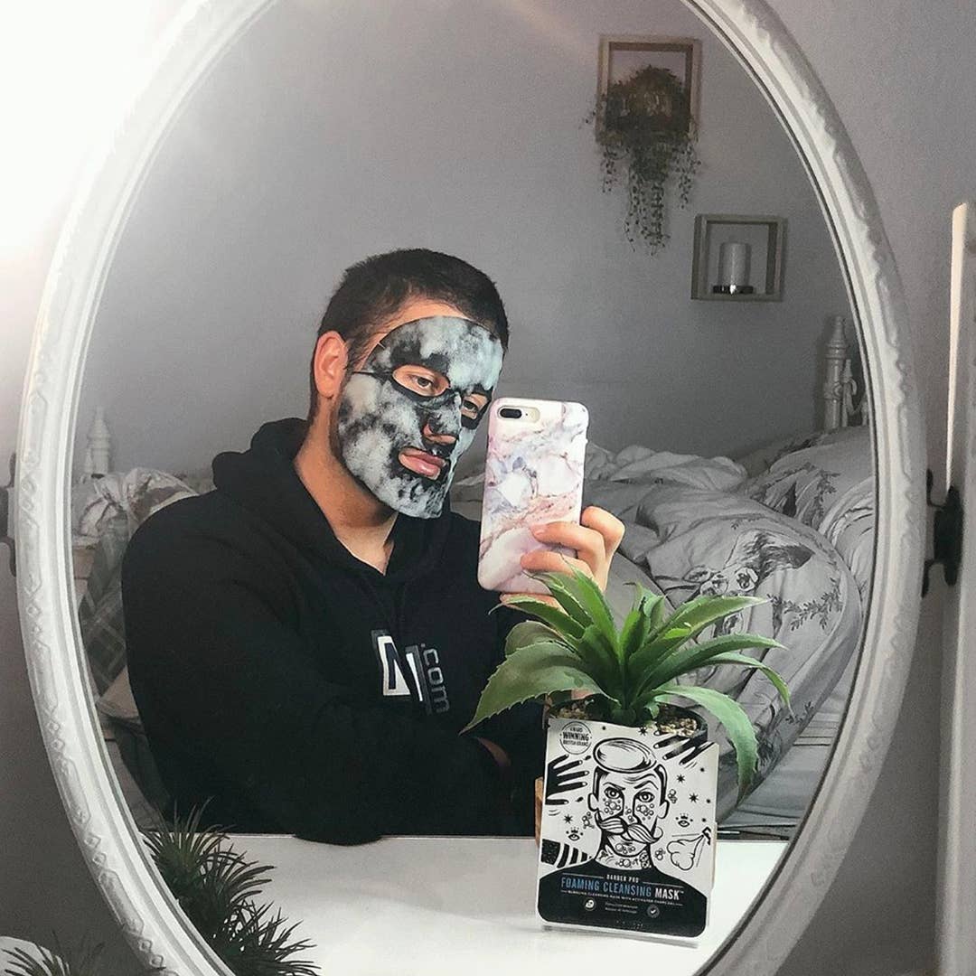 BARBER PRO Foaming Cleansing Mask