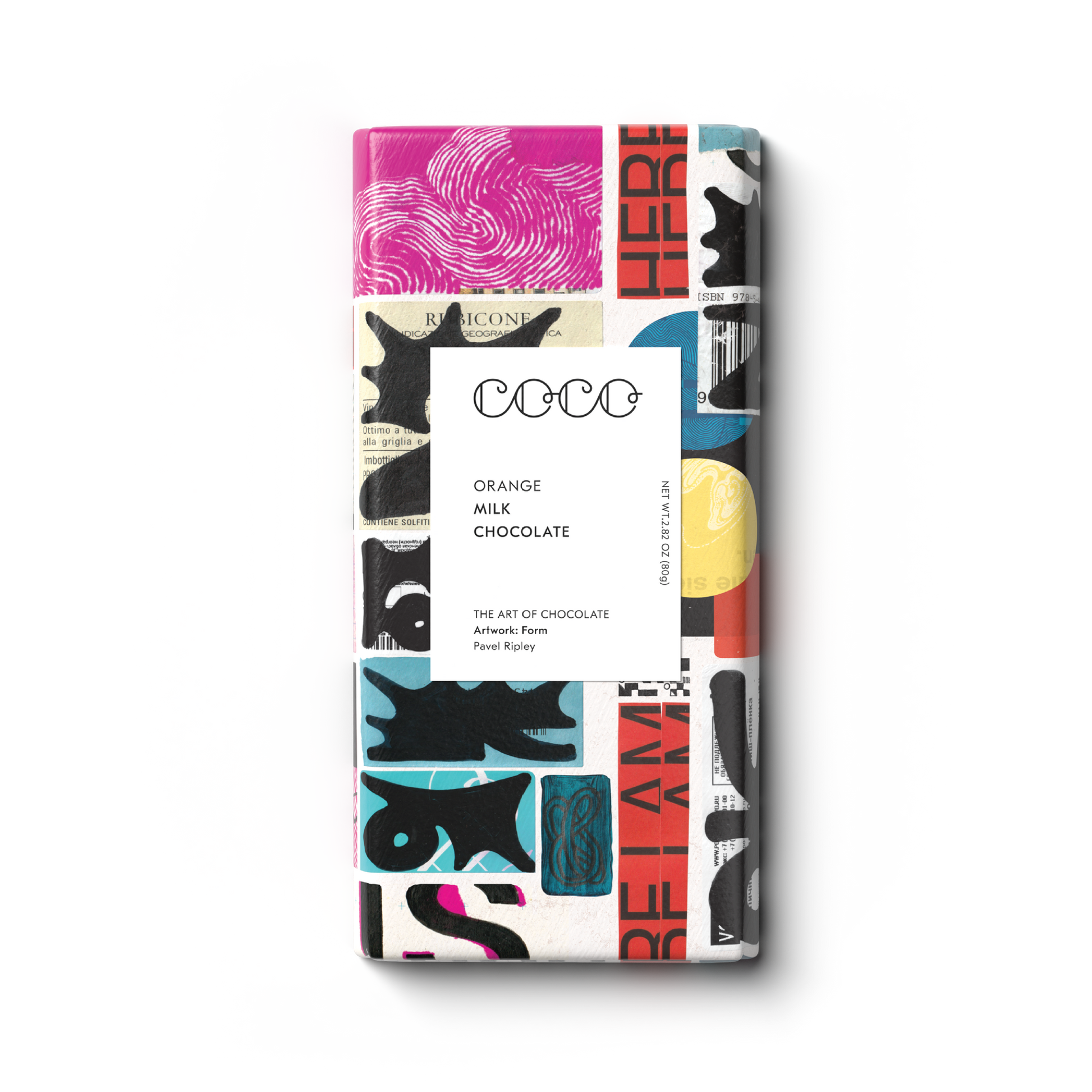 Orange Milk Chocolate Bar