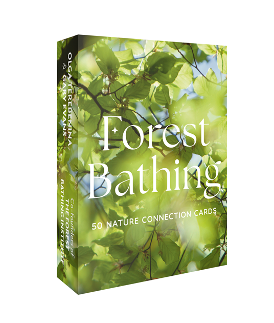 Forest Bathing: 50 nature connection cards
