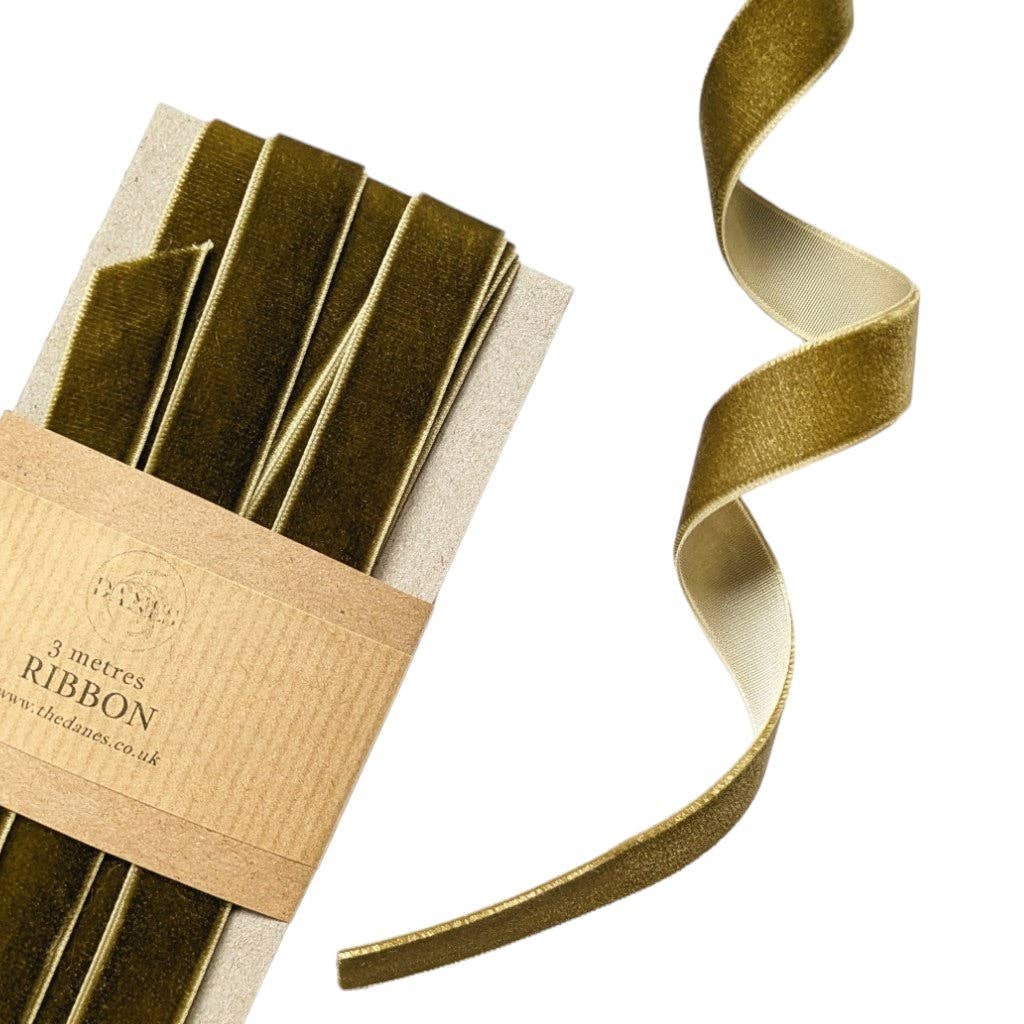 Velvet Ribbon - 16mm x 3M: Red