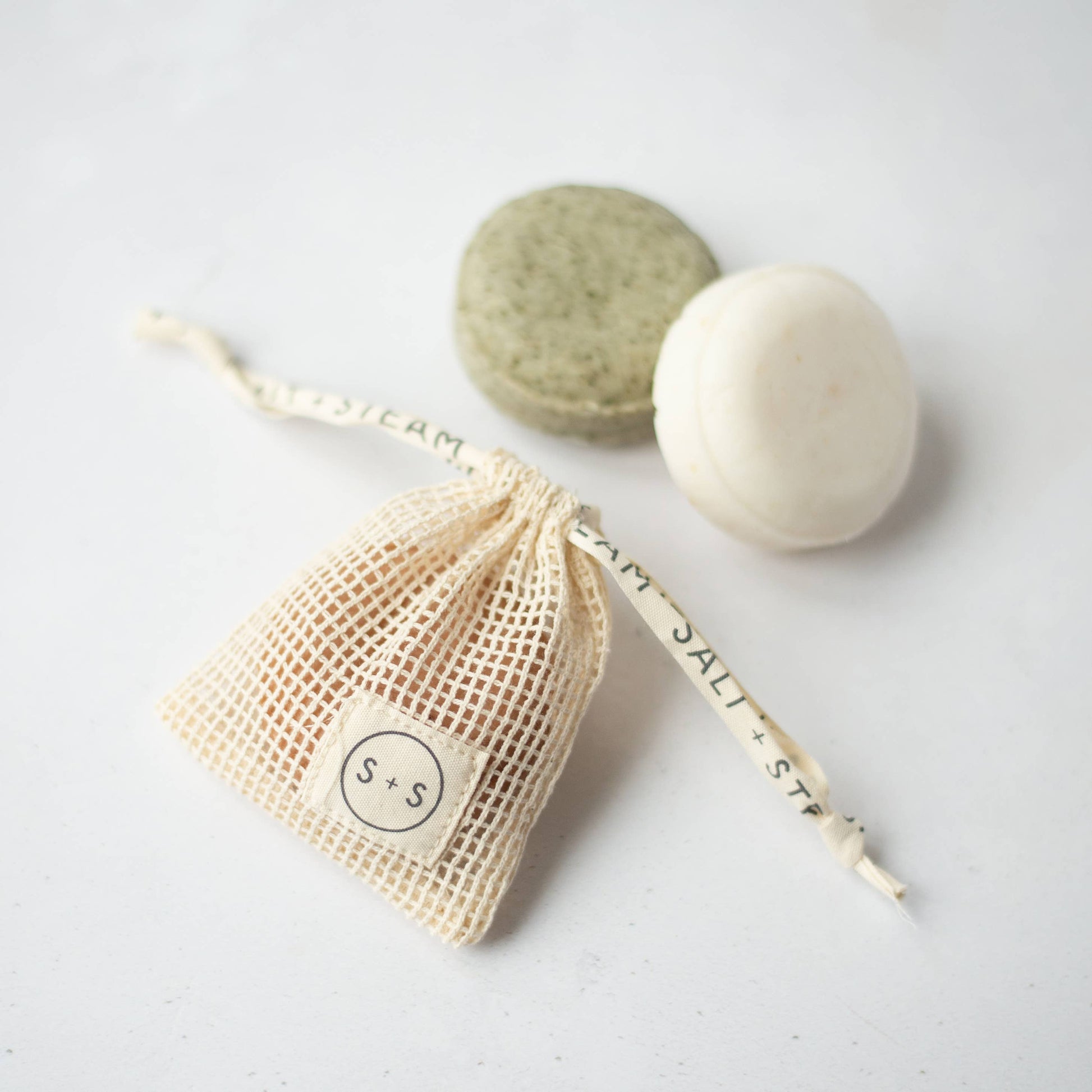 Natural Cotton Shampoo & Conditioner Bar Storage Bag