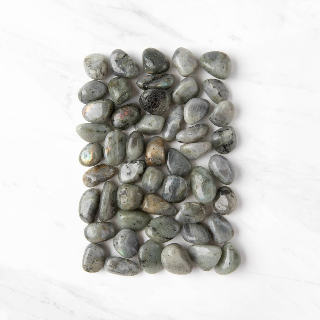 Tumbled & Polished Gemstone: Labradorite