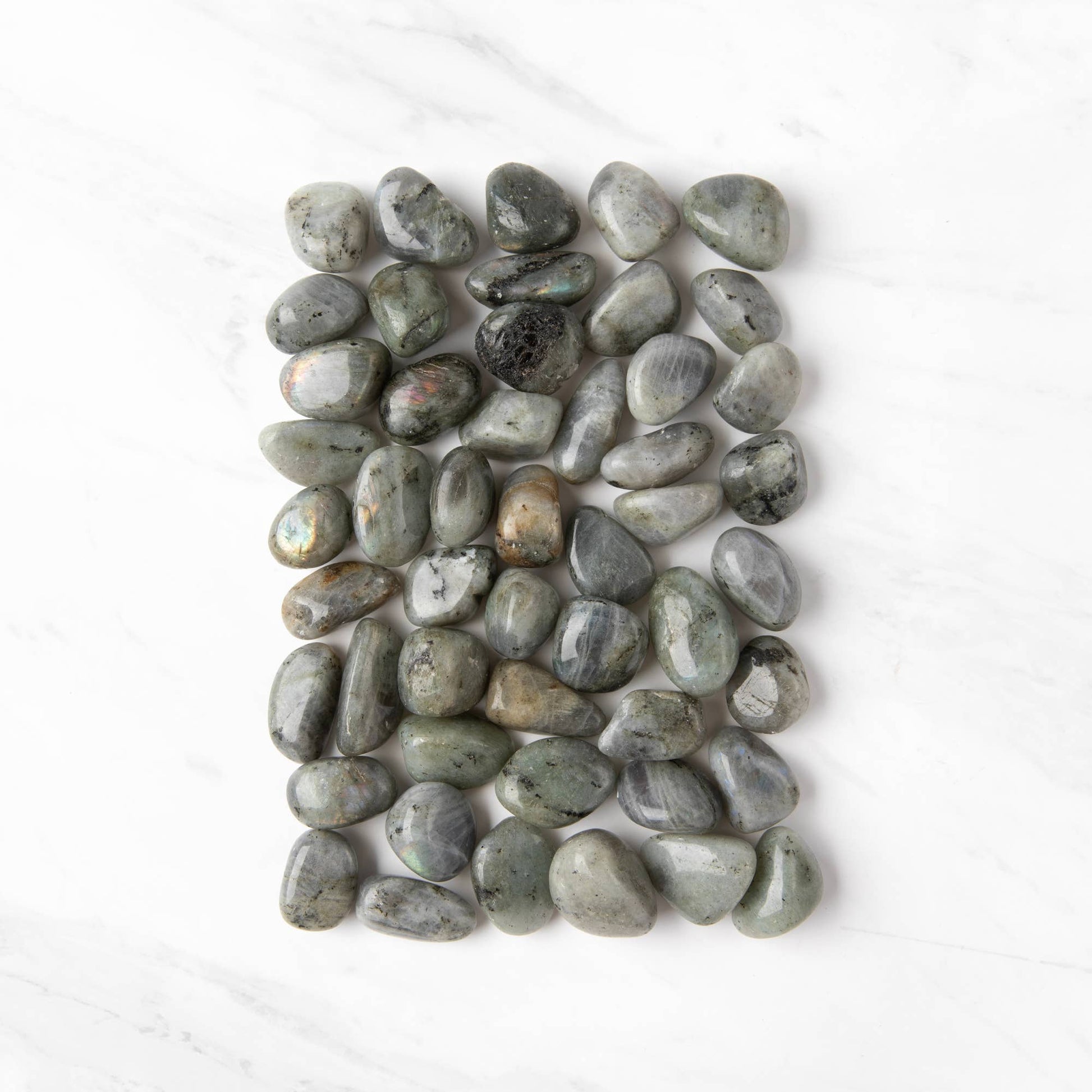 Tumbled & Polished Gemstone: Labradorite