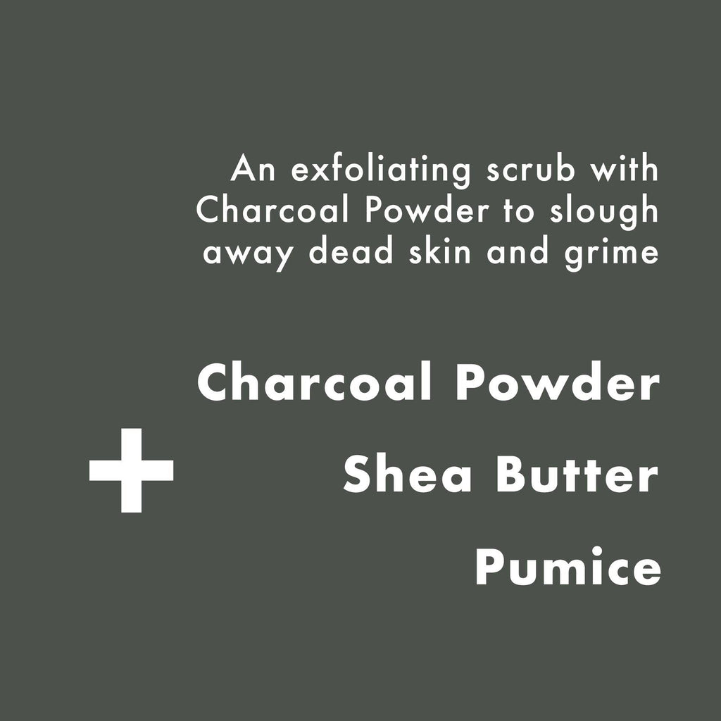 Charcoal Face Scrub 100ml, Mens Skincare Routine, Mens Gifts: 100ml