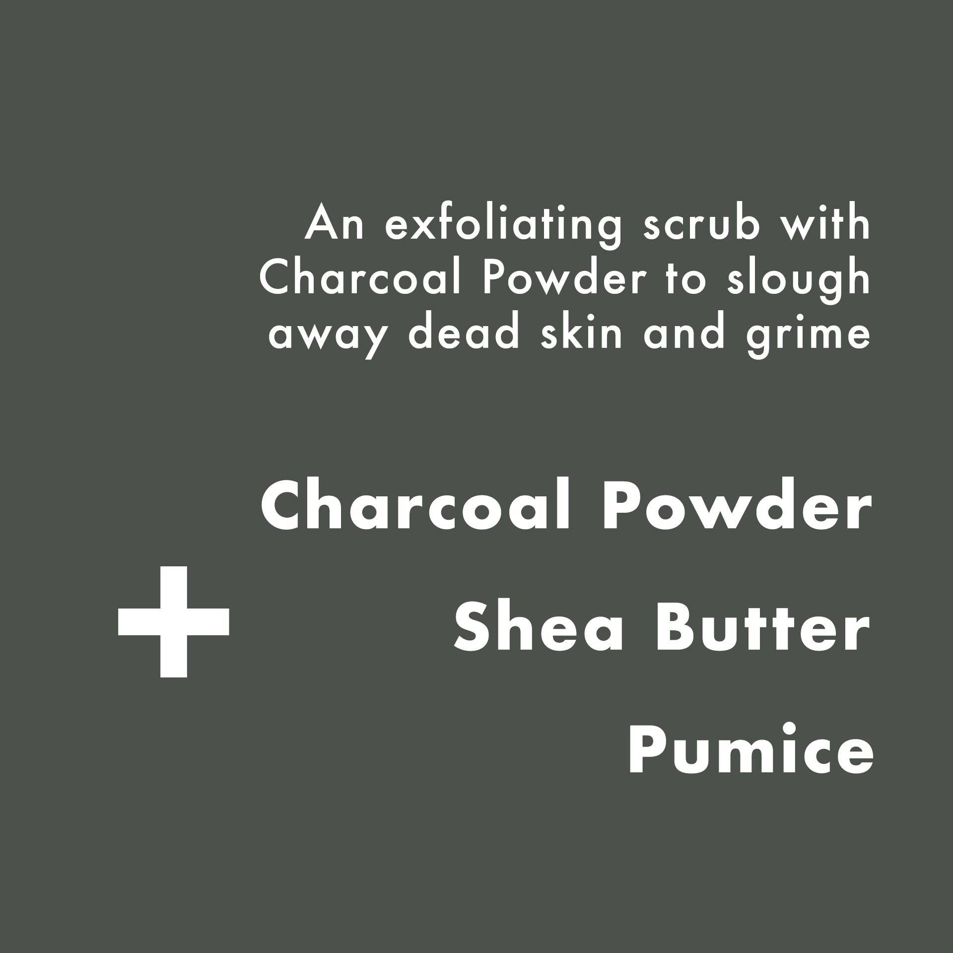 Charcoal Face Scrub 100ml, Mens Skincare Routine, Mens Gifts: 100ml