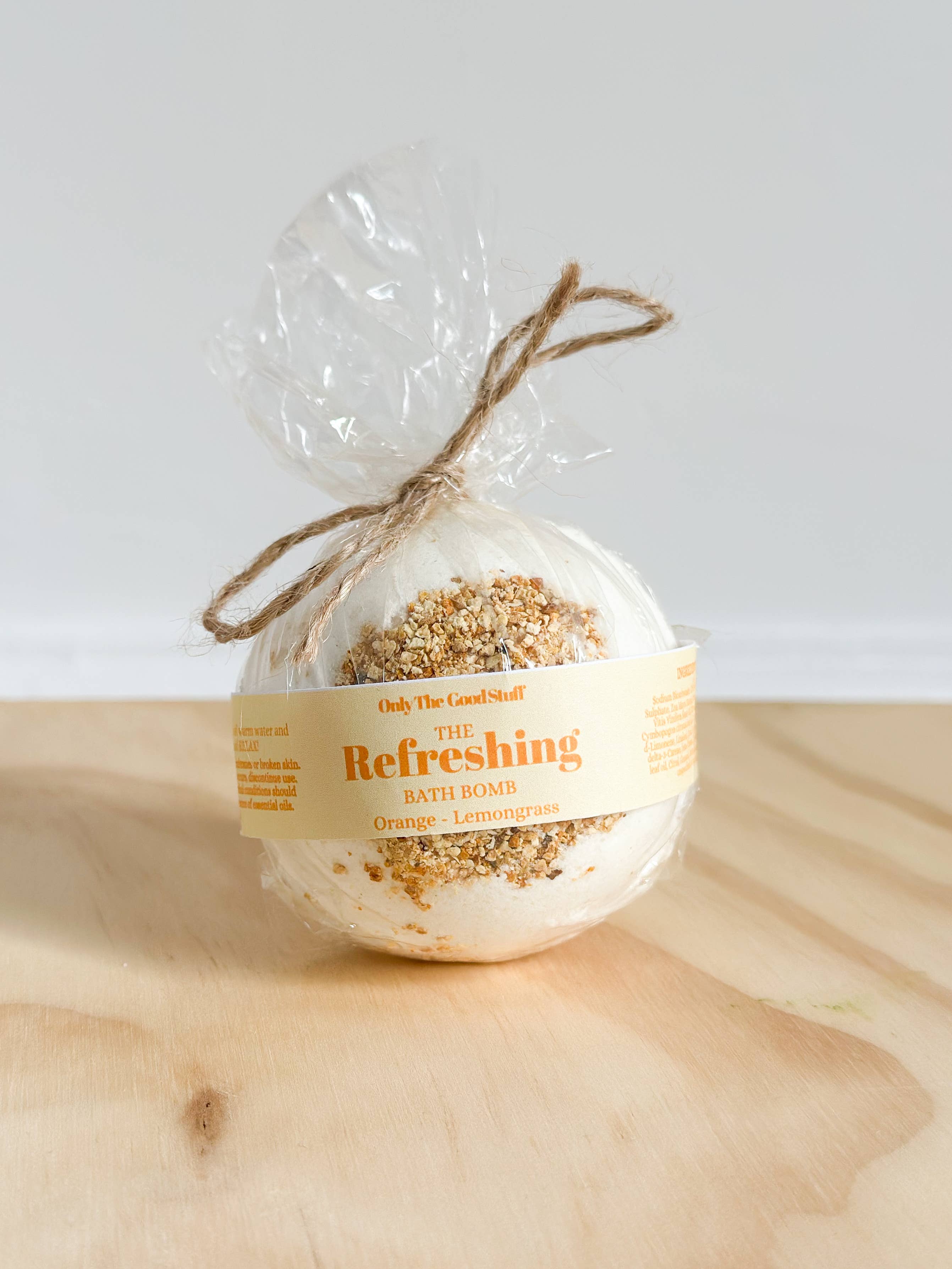 Bath Bombs- Natural & Plastic-free: The Refreshing Bath Bomb