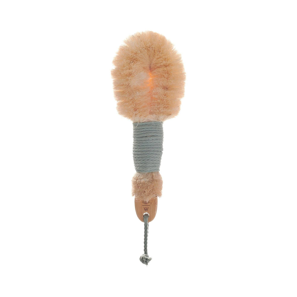 All Over Sisal Body Brush - Sage Green & Natural