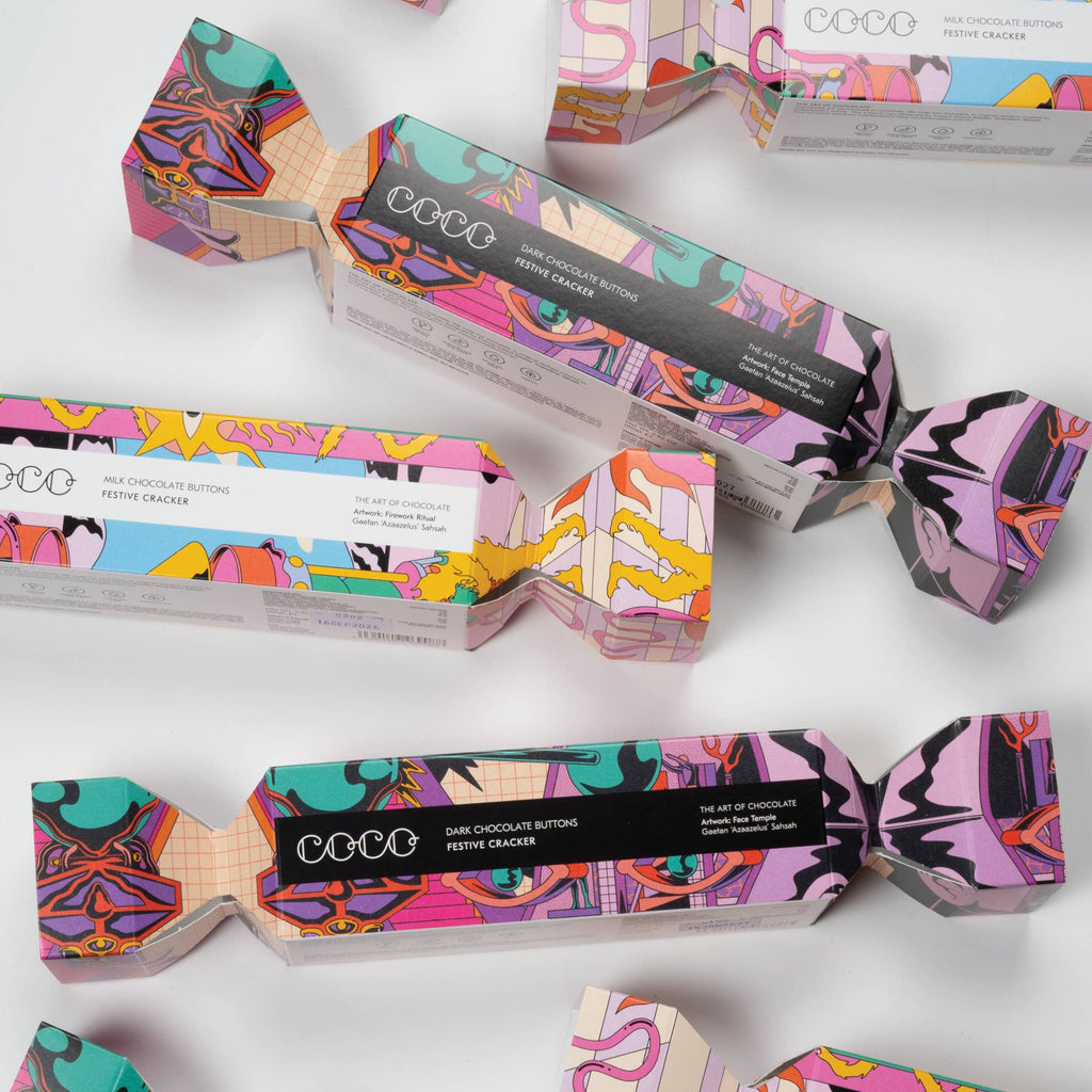 Festive Cracker - Milk Chocolate Buttons