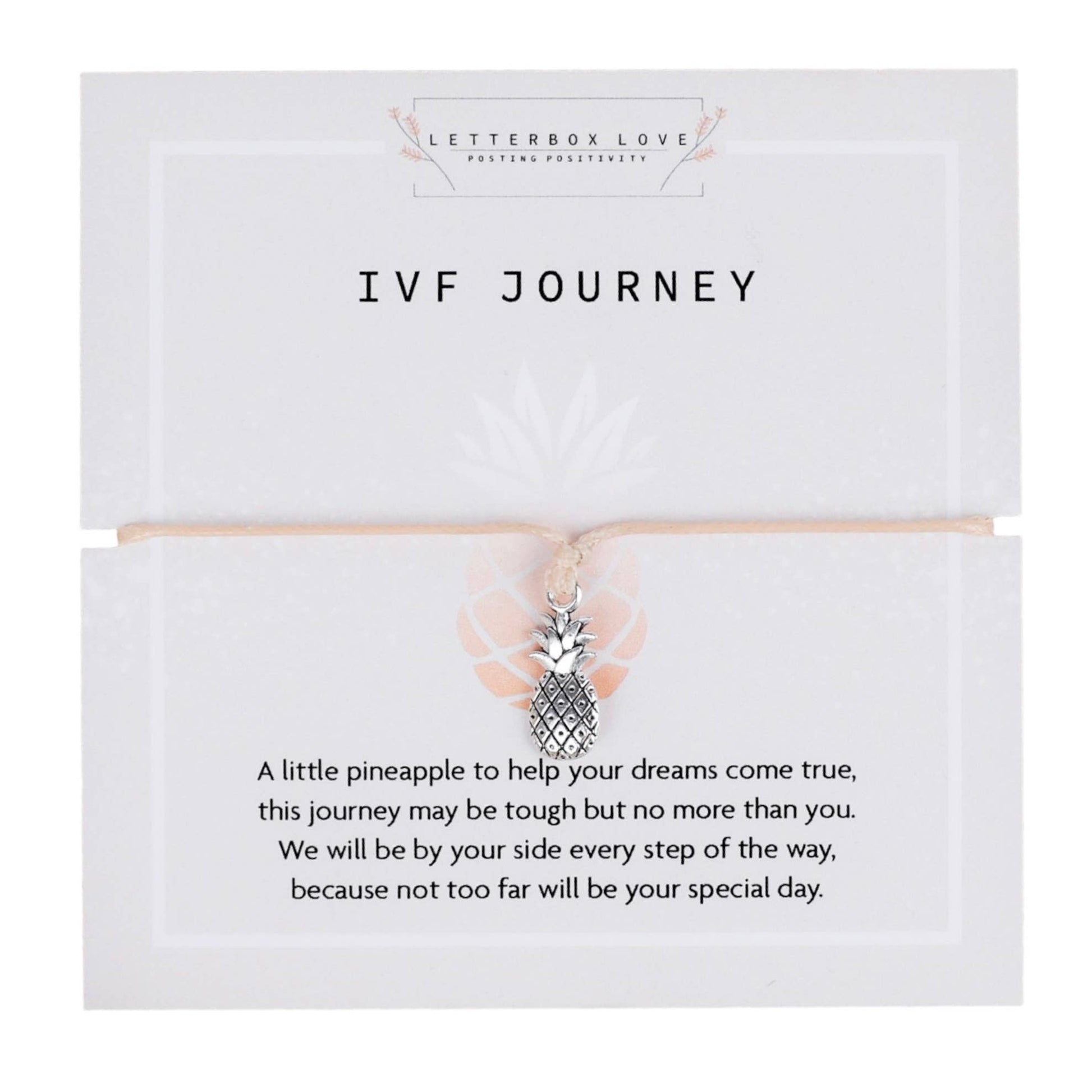 IVF Pineapple Journey Bracelet