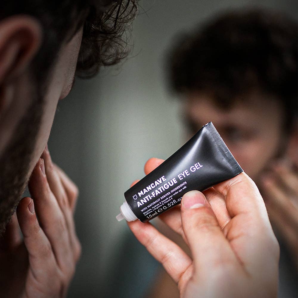 Anti-Fatigue Eye Gel 15ml, Mens Skincare, mens gifts,