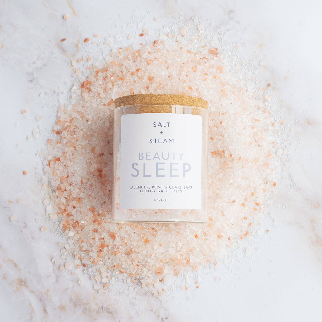 Beauty Sleep - Lavender & Rose Bath Salts 80g & 432g: Jar