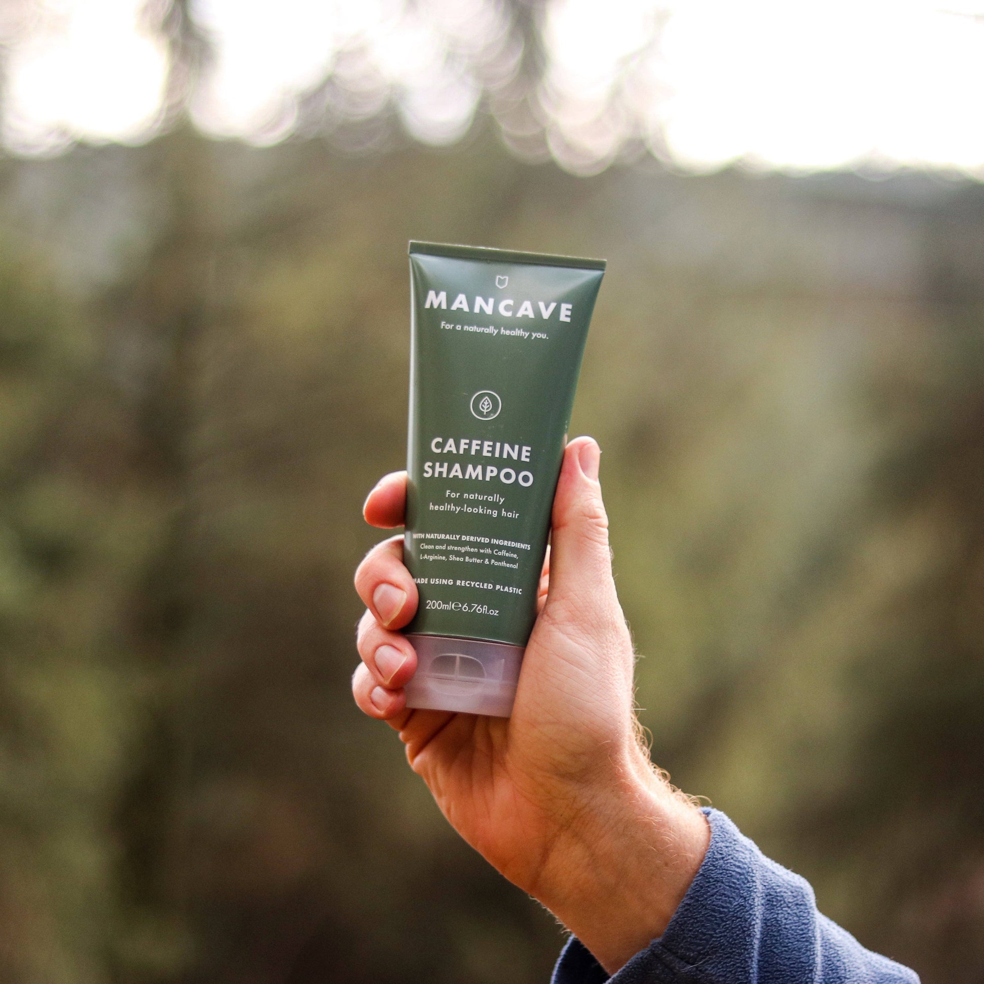 Caffeine Shampoo 200ml, Mens Haircare, Mens Shampoo: 200ml