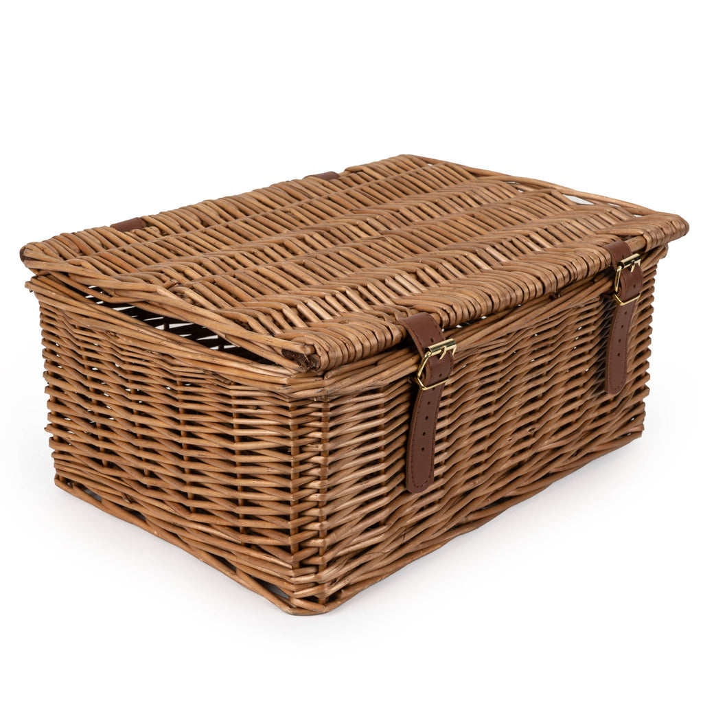 Small Wicker Hamper Basket Full Wicker 6PK
