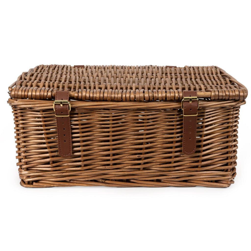 Small Wicker Hamper Basket Full Wicker 6PK