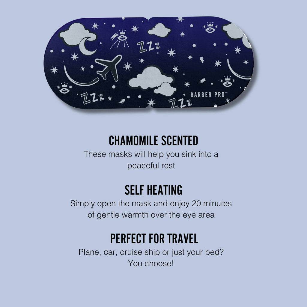 BARBER PRO Warming Eye Mask - Box of 5