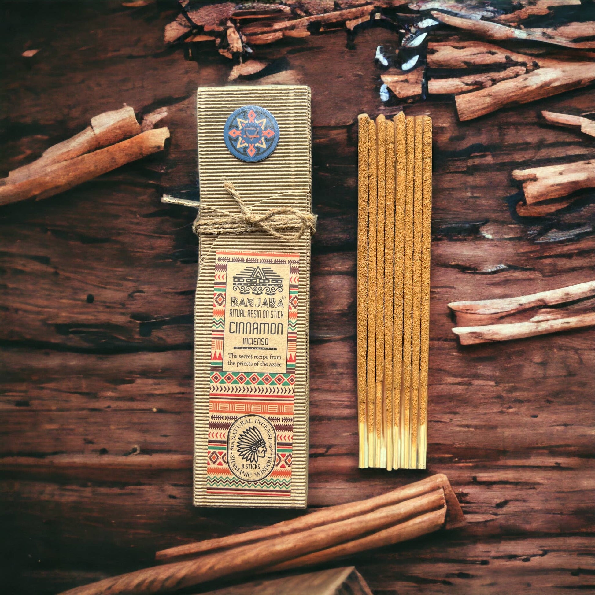 RitRinc-03 - Ritual Resin on Stick - Cinnamon