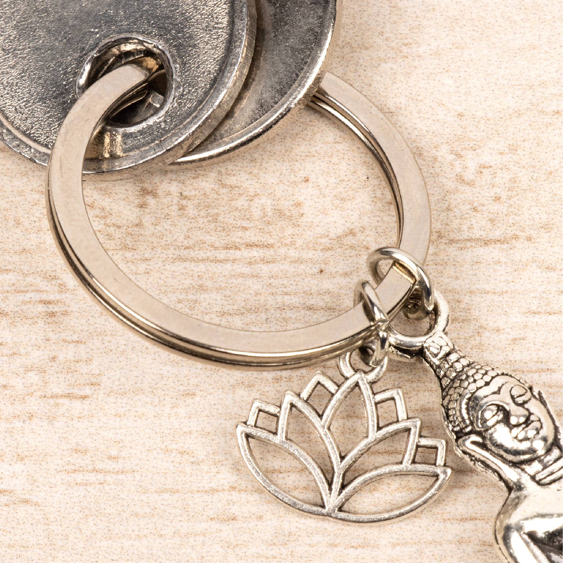 Keychain's: Sun Moon & Rose