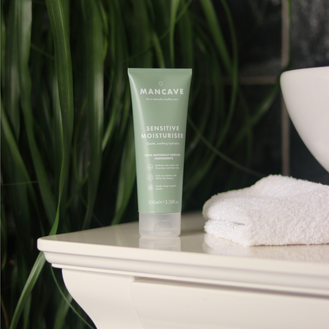 Sensitive Moisturiser 100ml, Mens Moisturiser, Skincare: 100ml