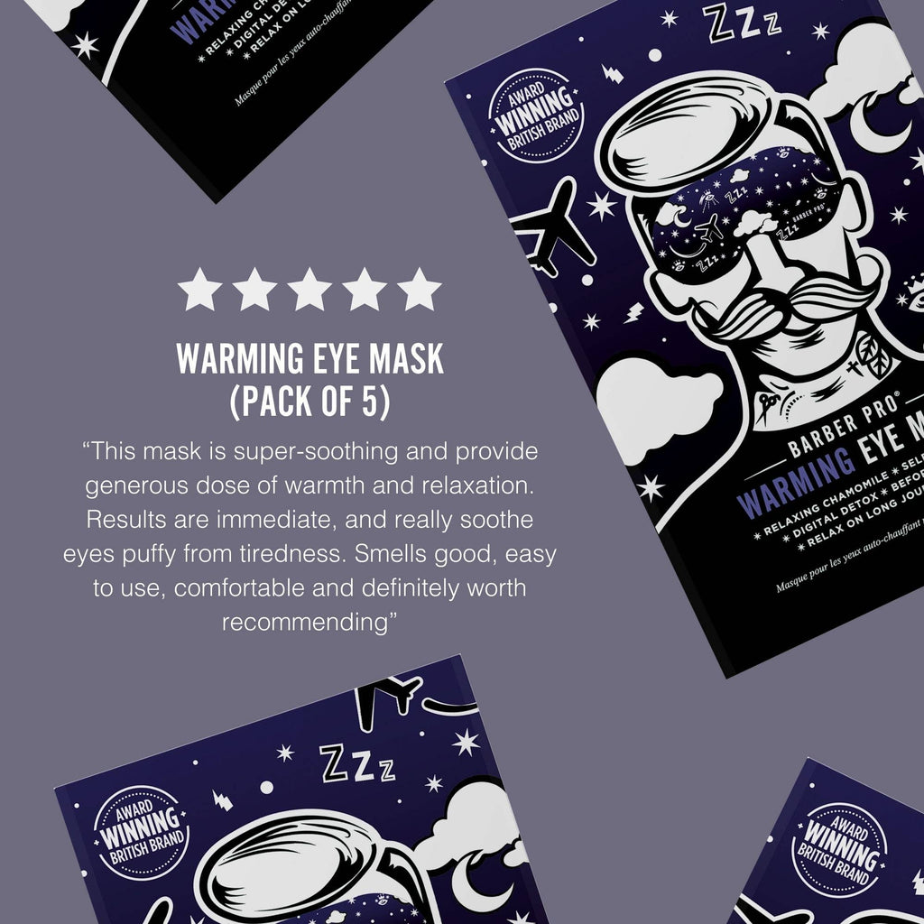 BARBER PRO Warming Eye Mask - Box of 5