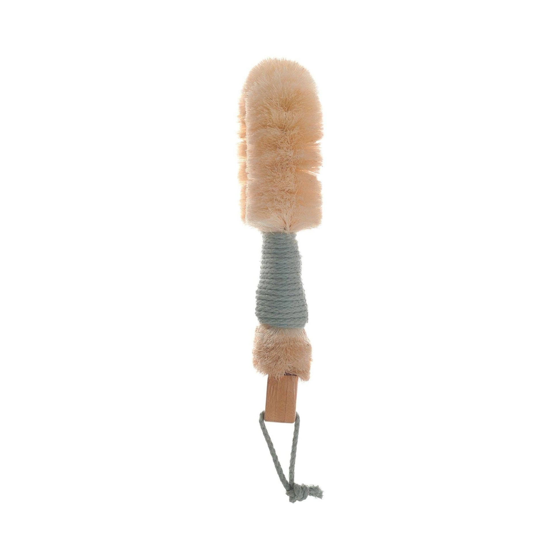 All Over Sisal Body Brush - Sage Green & Natural