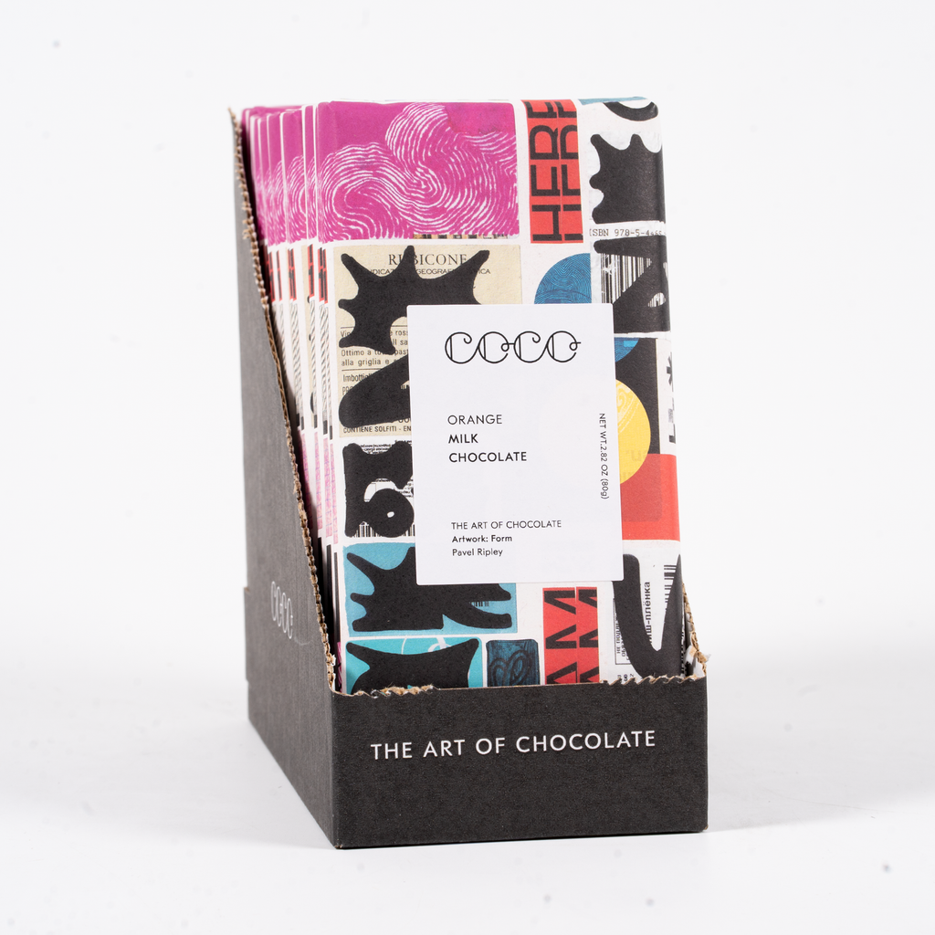 Orange Milk Chocolate Bar