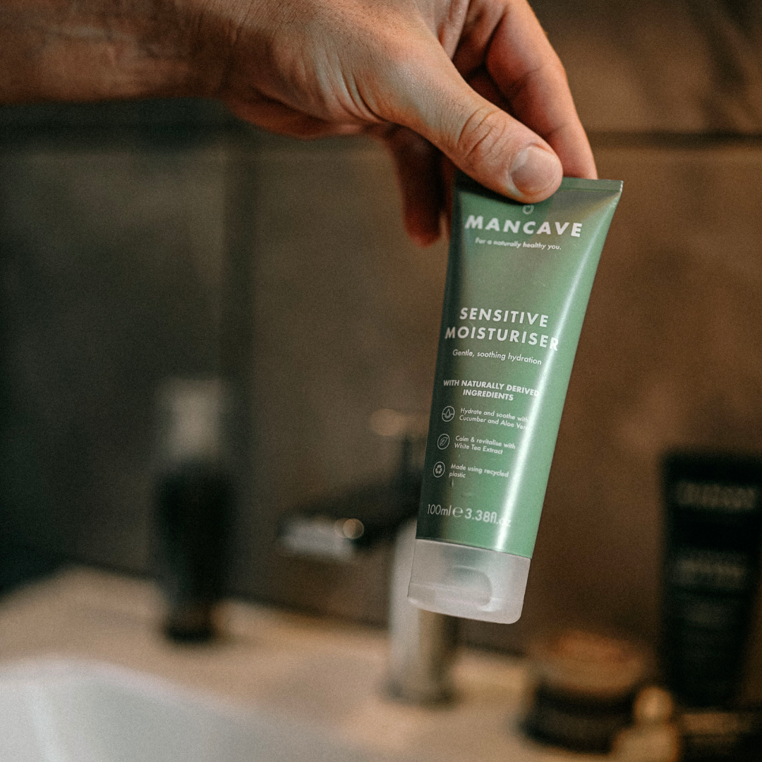 Sensitive Moisturiser 100ml, Mens Moisturiser, Skincare: 100ml
