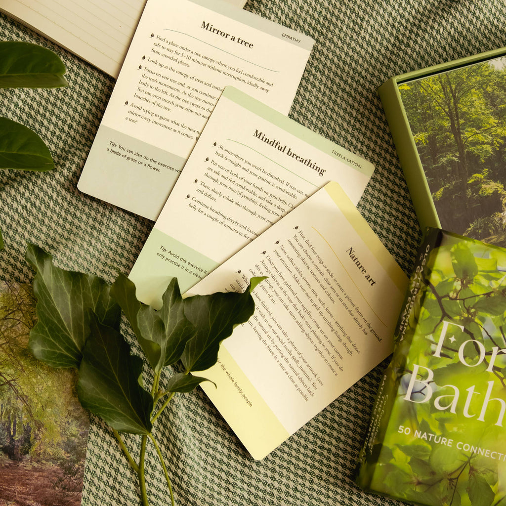 Forest Bathing: 50 nature connection cards