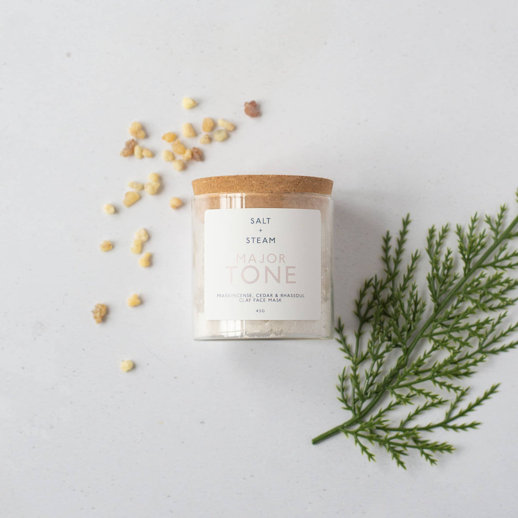 Major Tone - Frankincense & Cedarwood Clay Face Mask 45g