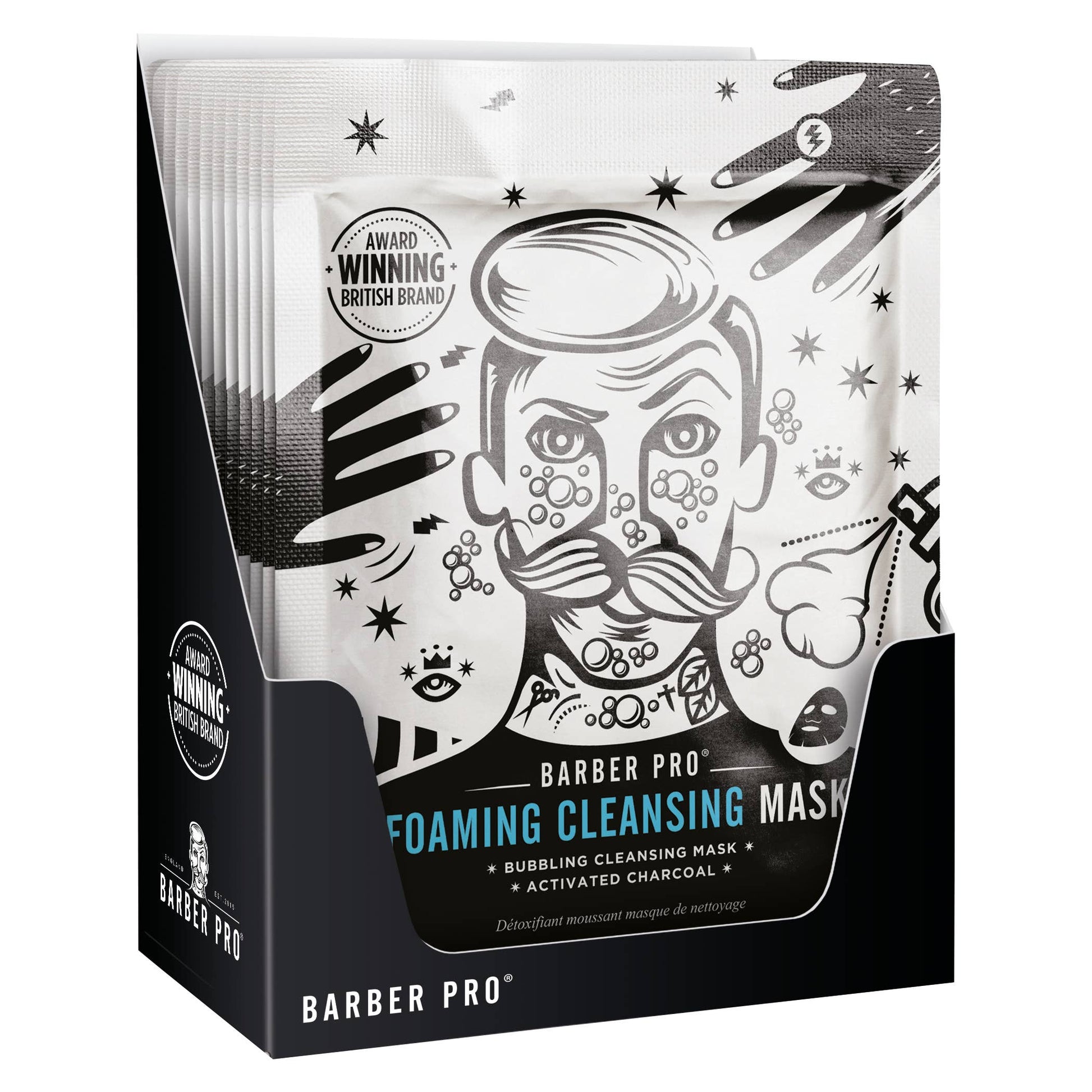 BARBER PRO Foaming Cleansing Mask