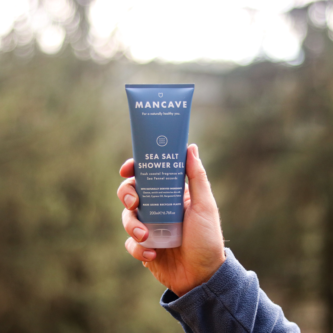 Sea Salt Shower Gel 200ml, Mens Shower Gel, Fathers Day Gift