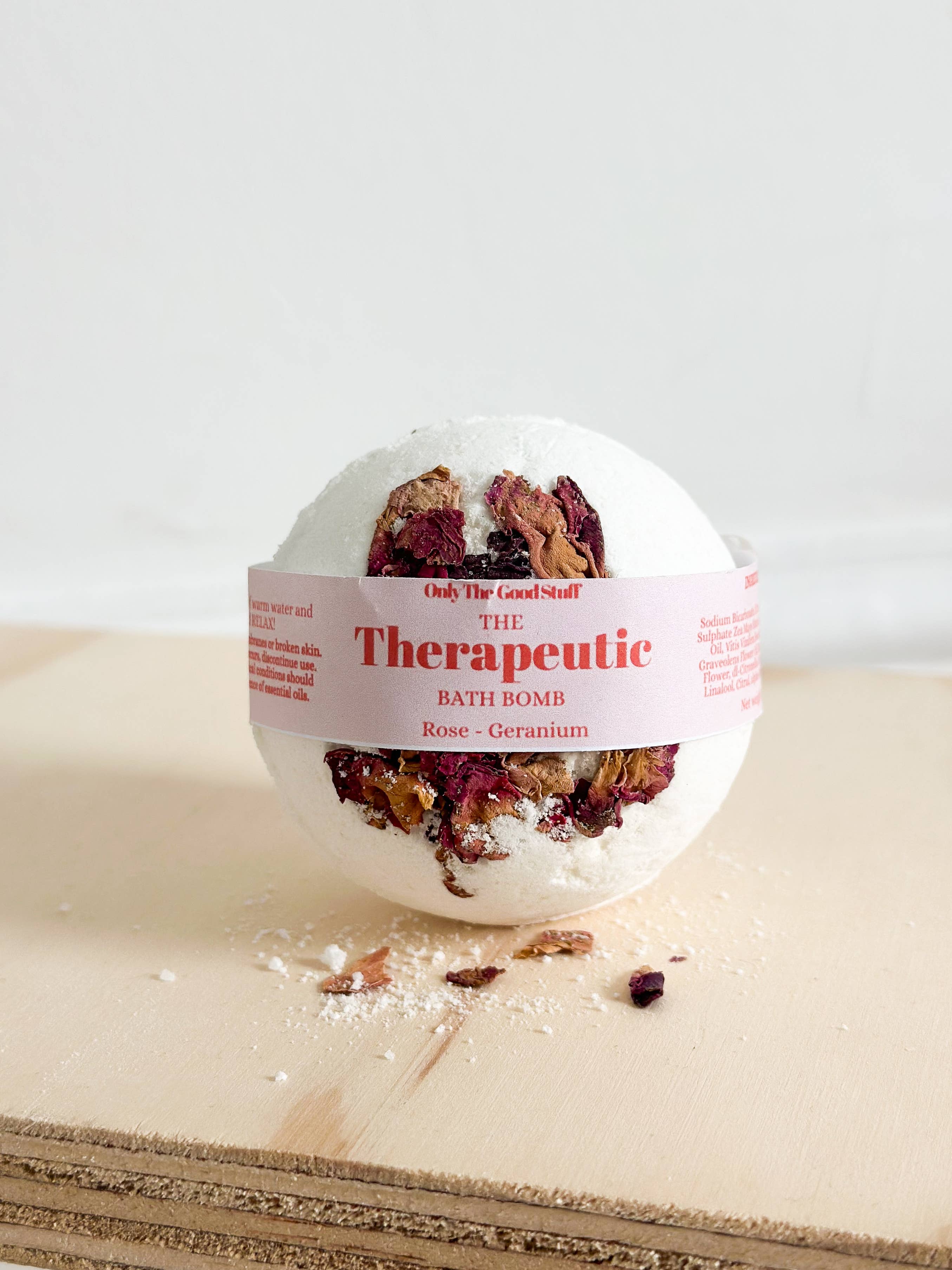 Bath Bombs- Natural & Plastic-free: The Therapeutic Bath Bomb