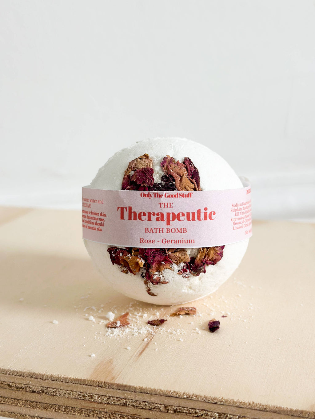 Bath Bombs- Natural & Plastic-free: The Therapeutic Bath Bomb