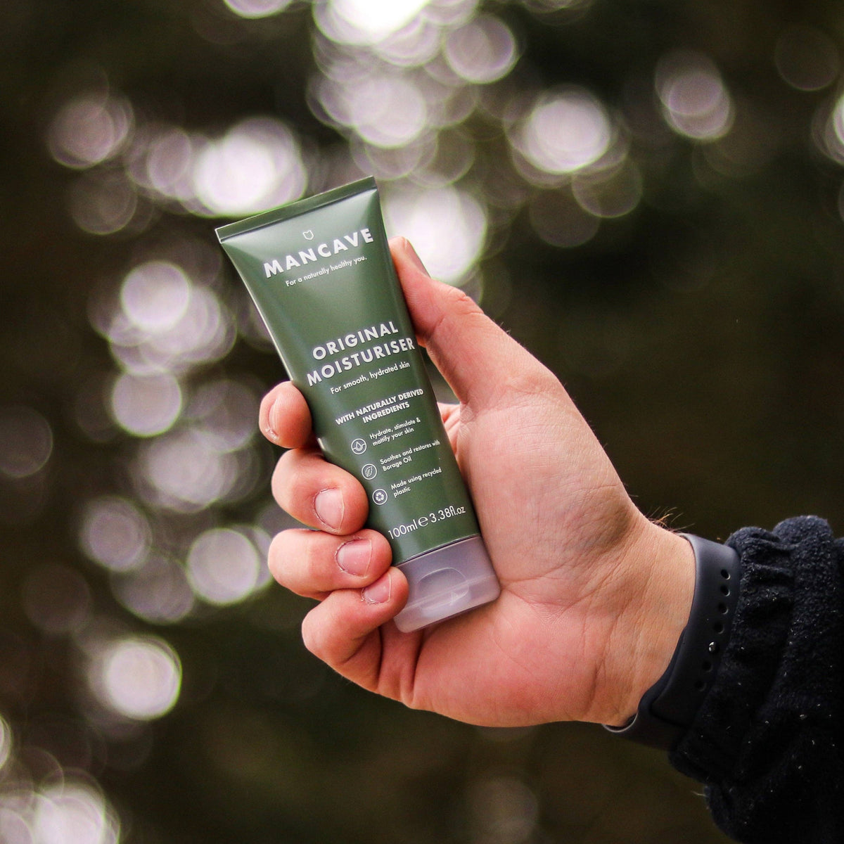Caffeine Moisturiser, 100ml, Christmas Gift for Him: 100ml